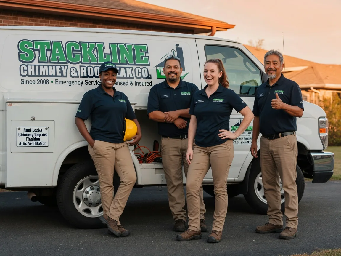Chimney flashing repair company in Laporte, PA